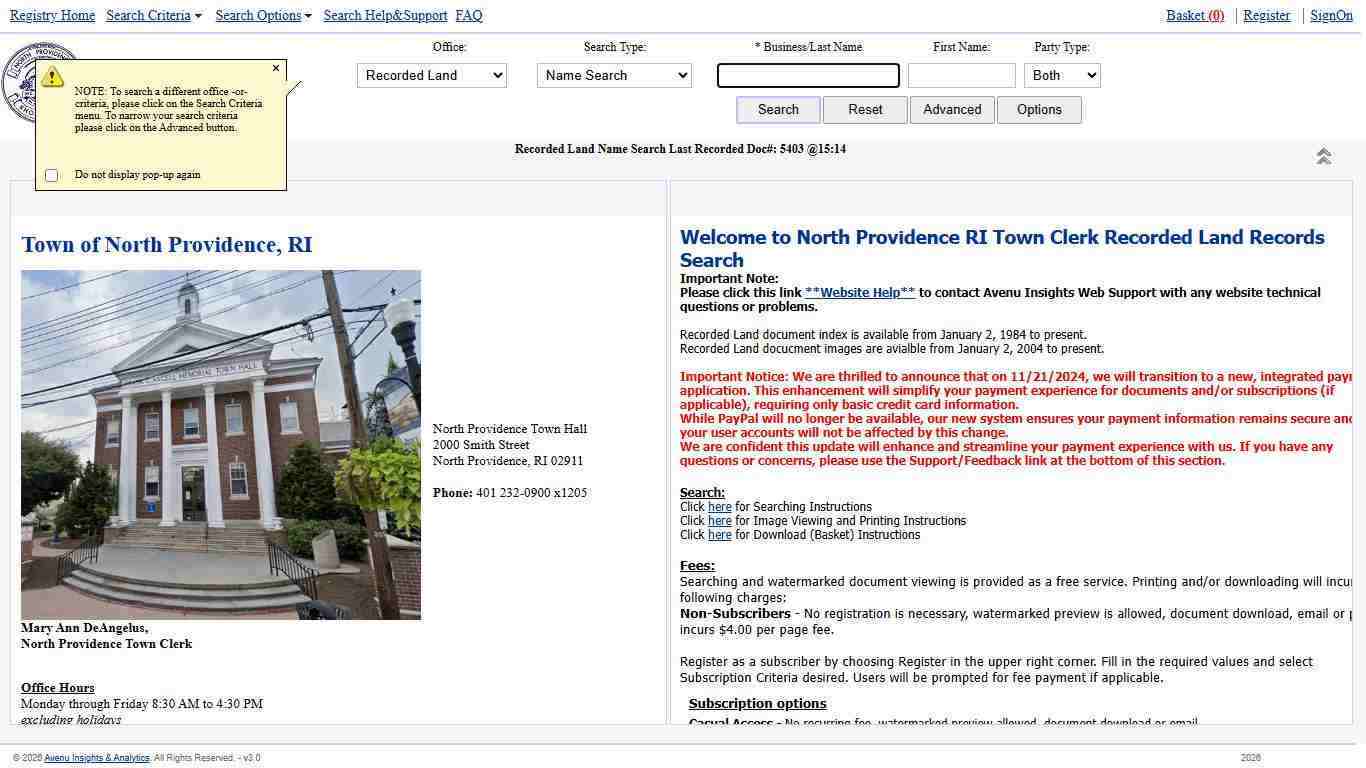 Welcome to 20/20 Perfect Vision Land Records I2
